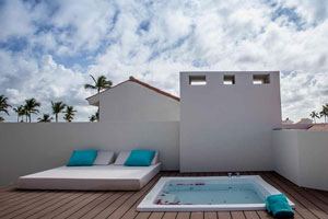 Family Club Sky View Suite (Roof Top with Outdoor jetted tub) - Hotel Majestic Mirage Punta Cana
